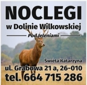 Noclegi Świętokrzyskie W Dolinie Wilkowskiej ,,Pod Jeleniami" prawdziwymi Góry Świętokrzyskie