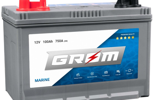Akumulator GROM MARINE 100Ah 750A M31-DC