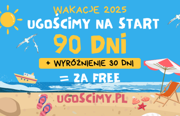 Nowy, bezpłatny Serwis Najlepszych Noclegów w Polsce - hotele, restauracje, apartamenty, pokoje, noclegi WWW.UGOSCIMY.PL
