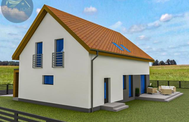 DOMY WOLNOSTOJĄCE W LUTOMI DOLNEJ/ 157M2/5 POKOI