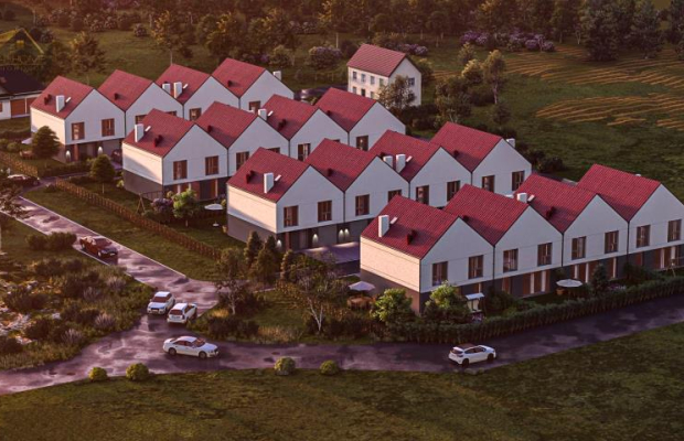 NOWOCZESNE DOMY SZEREGOWE W ŚWIDNICY / 124,33M2