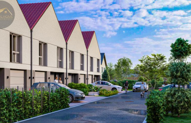 NOWOCZESNE DOMY SZEREGOWE W ŚWIDNICY / 124,33M2