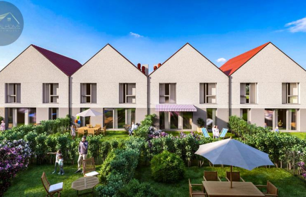 NOWOCZESNE DOMY SZEREGOWE W ŚWIDNICY / 124,33M2