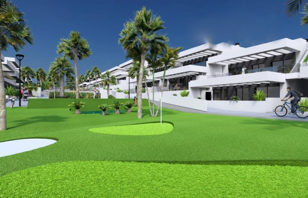 Apartament przy polu golfowym w Algorfa