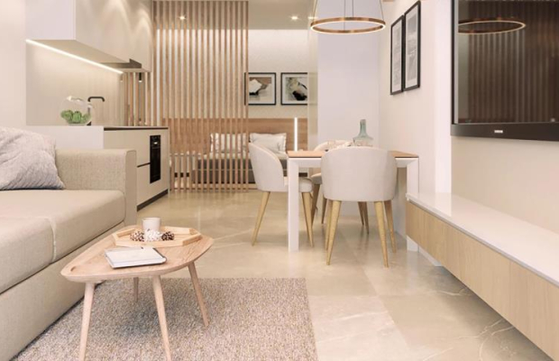 Nowy apartament 190 metrów od plaży w Torevieja