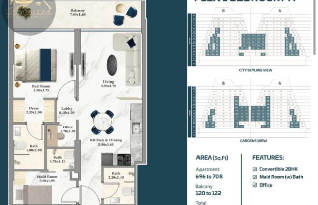 Apartamenty, umeblowane