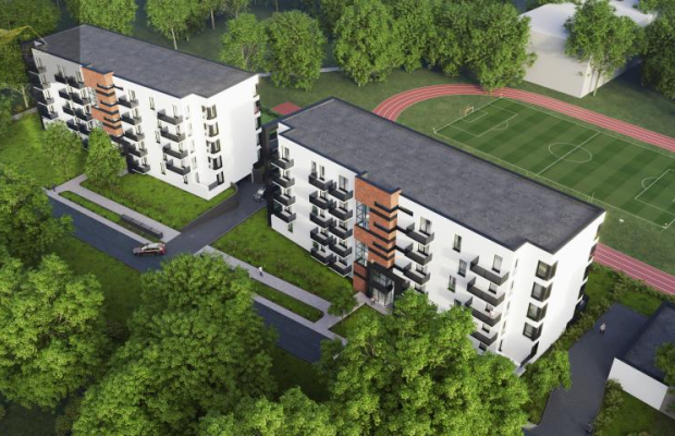 2 pokoje z balkonem, winda, balkon