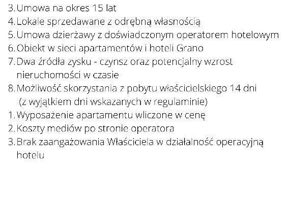 Luksusowe pokoje hotelowe pod inwestycje