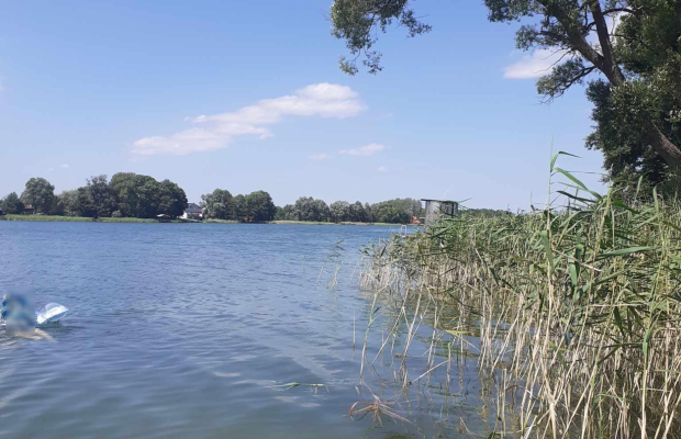 Pasym- działka z linią brzegową