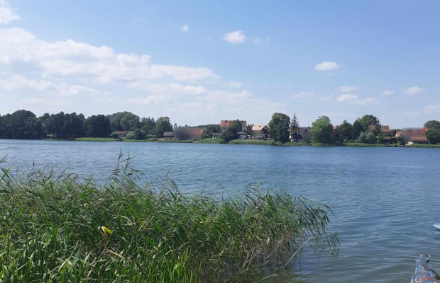 Pasym- działka z linią brzegową