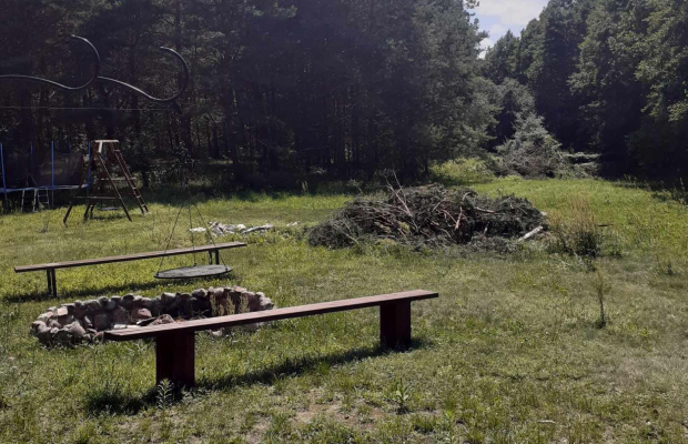 Pasym- działka z linią brzegową