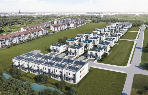Energooszczędny BLIŹNIAK z ogródkiem - Jagodno
