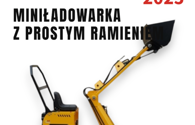 MINI ŁADOWARKA KOŁOWA Z PROSTYM RAMIENIEM MS-L113FS JSB - PL - NOWE 2025 - Prosto od Producenta JSB POLSKA -