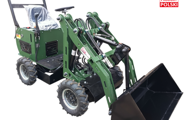 MINI ŁADOWARKA KOŁOWA PRZEGUBOWA ŁAMANA MS-L116KN JSB - PL - NOWE 2025 - Prosto od Producenta JSB POLSKA -