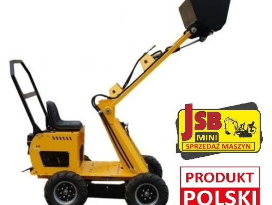 MINI ŁADOWARKA KOŁOWA Z PROSTYM RAMIENIEM MS-L113FS JSB - PL - NOWE 2025 - Prosto od Producenta JSB POLSKA -