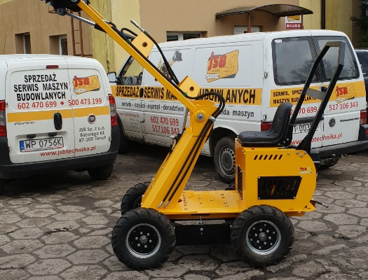 MINI ŁADOWARKA KOŁOWA Z PROSTYM RAMIENIEM MS-L113FS JSB - PL - NOWE 2025 - Prosto od Producenta JSB POLSKA -