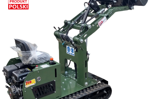 MINI ŁADOWARKA GĄSIENICOWA MS-TL113 JSB - PL - NOWE 2025 - Prosto od Producenta JSB POLSKA -