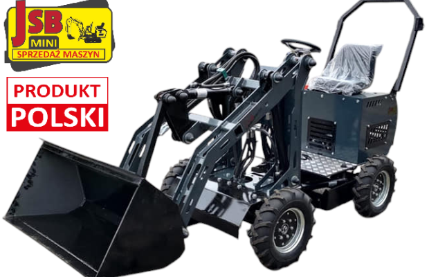 MINI ŁADOWARKA KOŁOWA PRZEGUBOWA ŁAMANA MS-L116KN JSB - PL - NOWE 2025 - Prosto od Producenta JSB POLSKA -
