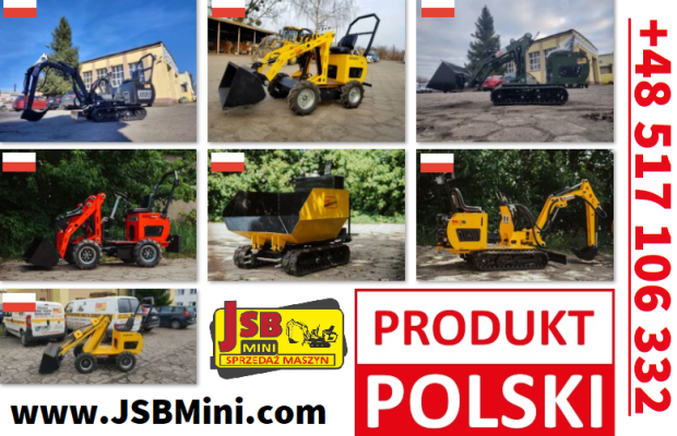 Ładowarka Koparka Wozidło - NOWE 2025 - Prosto od Producenta JSB POLSKA -