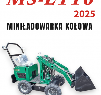 MINI ŁADOWARKA KOŁOWA MS-L116 JSB - PL - NOWE 2025 - Prosto od Producenta JSB POLSKA -