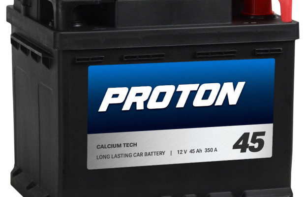 Akumulator PROTON 45Ah 350A EN PRAWY PLUS