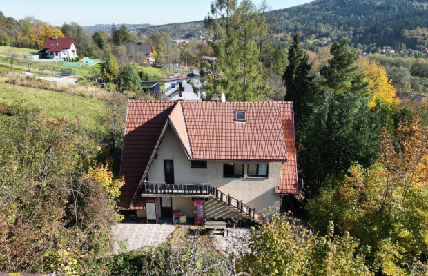 Myślenice - Dom z pięknym widokiem.