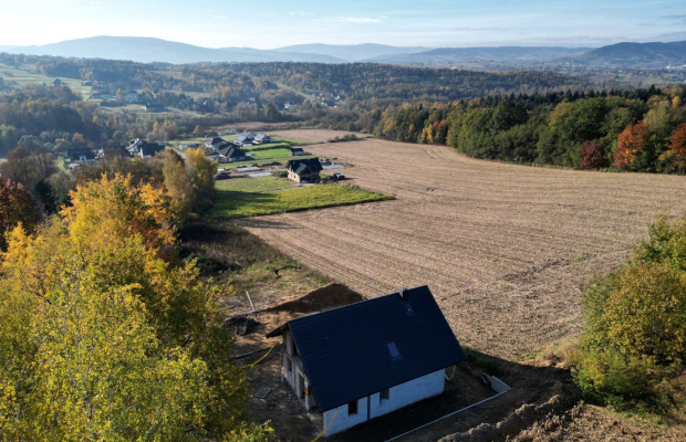 Dom w SSO, w ok. Myślenic,134,5 m2, 7ar działka