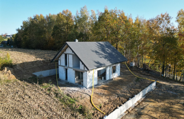 Dom w SSO, w ok. Myślenic,134,5 m2, 7ar działka