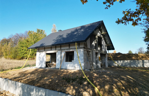 Dom w SSO, w ok. Myślenic,134,5 m2, 7ar działka