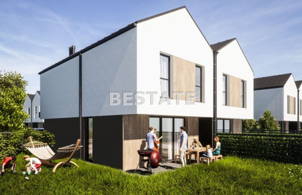 Dom z ogrodem, 4 pokoje, bliźniak, Ksawerów