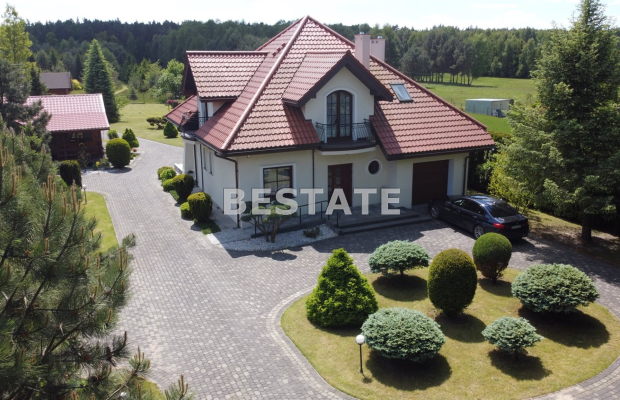 2 domy, bud gosp, garaże, działka 1,3 ha,staw 