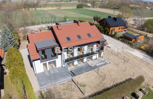 Z przyjemnością prezentuję Państwu ofertę sprzedaży  domów jednorodzinnych  w zabudowie  bliźniaczej,  o powierzchni  130,35 m2