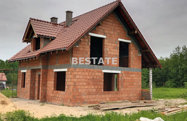 Dom w stanie surowym 2 km od centrum  Obornik Śl.