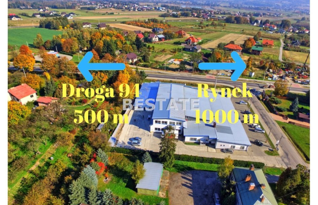 Do wynajęcia lokal o powierzchni 894,5 m2, położony przy ruchliwej ulicy w centrum Pilzna 500 metrów od drogi E94 i 1000 metrów