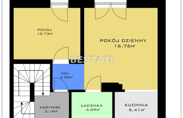 Oferujemy do sprzedania nowe,   dwupoziomowe   mieszkanie w stanie deweloperskim, położone w   Dąbrowie Tarnowskiej   - ok. 1 k