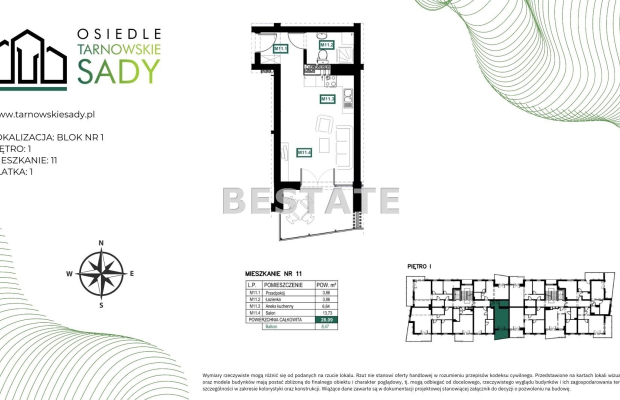 Nowe osiedle - Tarnowskie Sady
