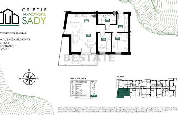 Nowe osiedle - Tarnowskie Sady