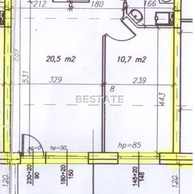 Nowe M-3 winda, miejsce postojowe, balkon