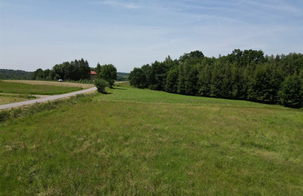10 arowa działka 14 km od granic Krakowa