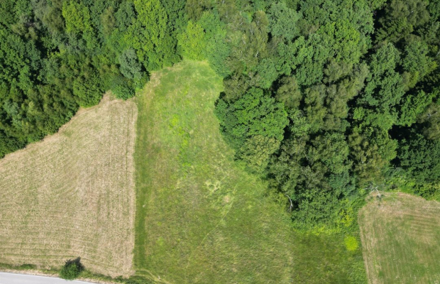10 arowa działka 14 km od granic Krakowa