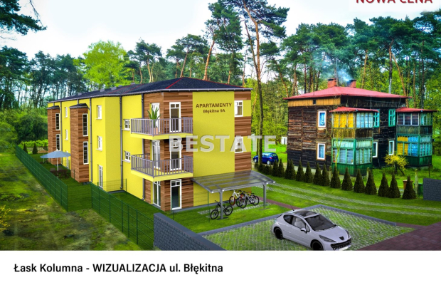 Działka pod zabudowę mieszkaniową Łask-Kolumna