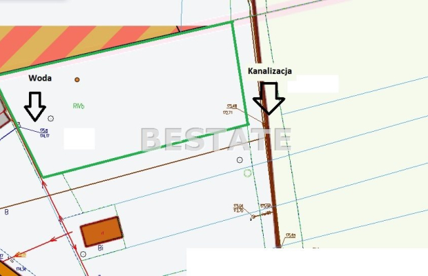 Działka budowlana w mieście, spokojna okolica