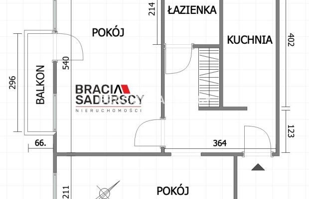 2 pokoje z osobną kuchnią. SPRZEDAM.