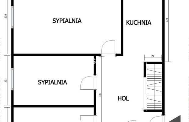 Narożne 3-pokojowe mieszkanie z balkonem!