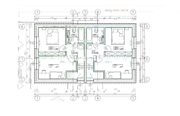 3pok.65m2  dwupoziomowe/nowoczesna bryła budynku 