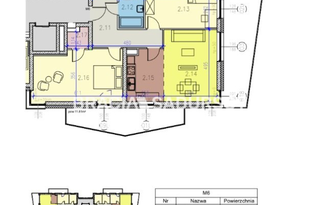 77m2 3 pok dwa balkony Prądnik Czerwony GOTOWE
