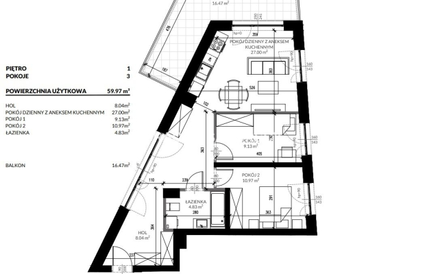  Apartamenty - w północnej części Krakowa!