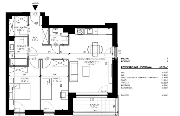  Apartamenty - w północnej części Krakowa!