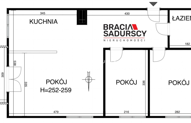 3-pokoje | ul. Felińskiego | 54 m² |