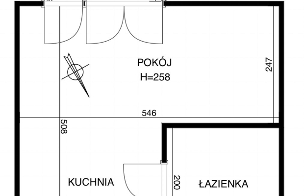 Przytulna kawalerka z Fajnym widokiem